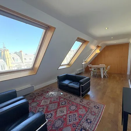 アパート Topfloor Between Le Marais & Montorgueil